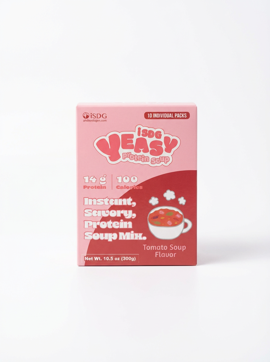 iSDG Yeasy Protein Soup Mix - Tomato Soup Flavor