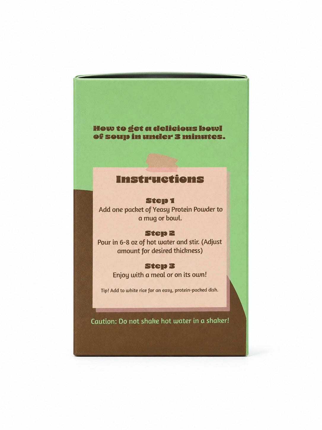 iSDG Yeasy Protein Soup Mix - Green Curry Flavor